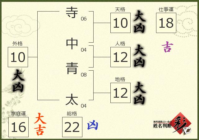 診断結果画像