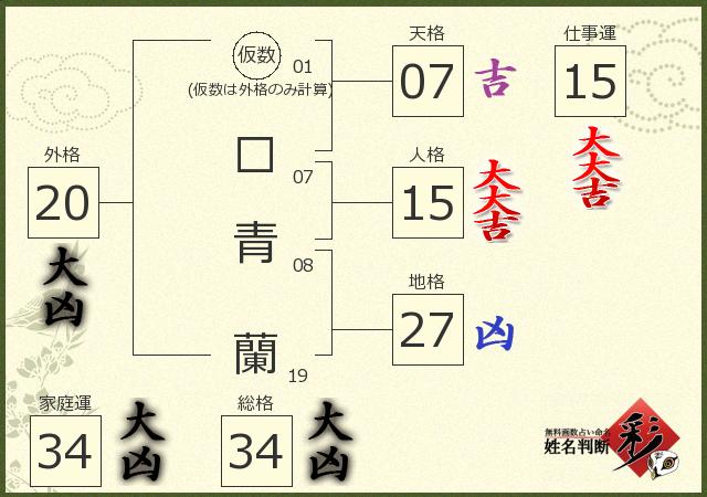 診断結果画像