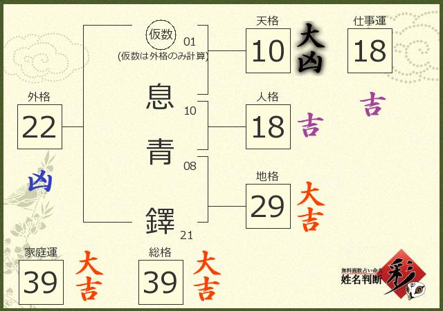 診断結果画像