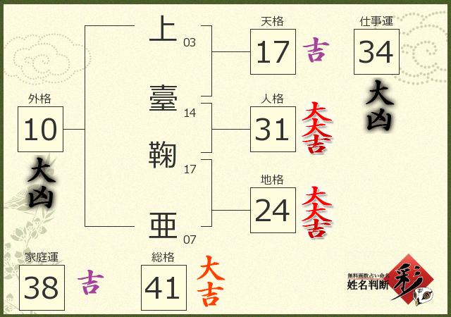 診断結果画像