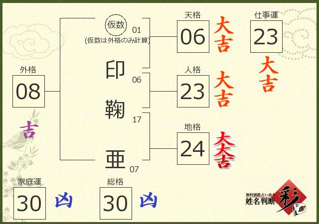 診断結果画像