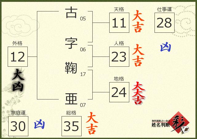 診断結果画像
