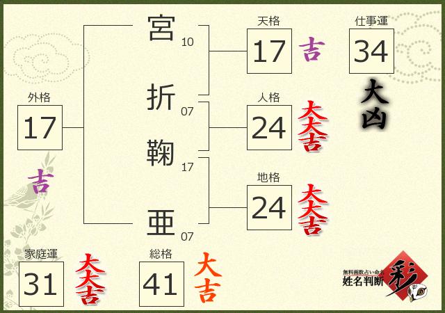 診断結果画像
