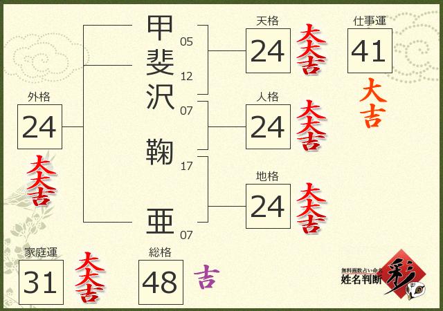 診断結果画像