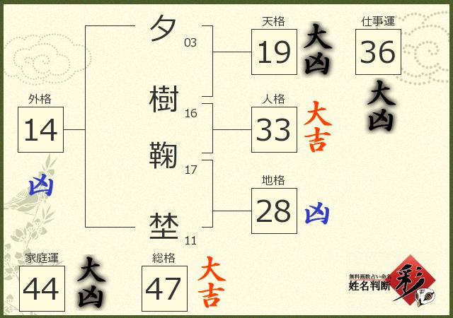 診断結果画像