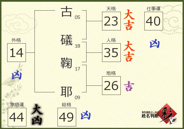 診断結果画像