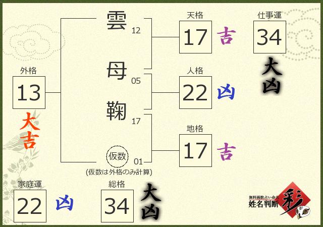診断結果画像