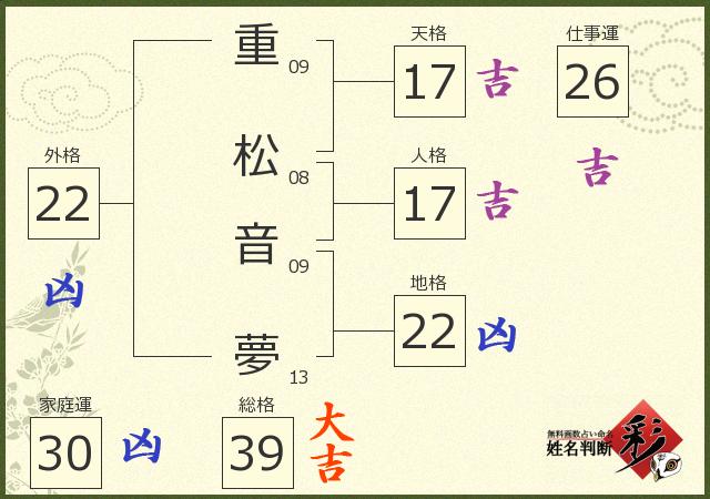 診断結果画像