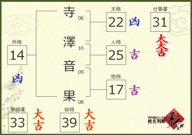 診断結果画像