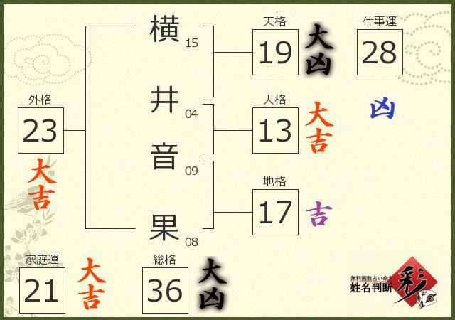 診断結果画像