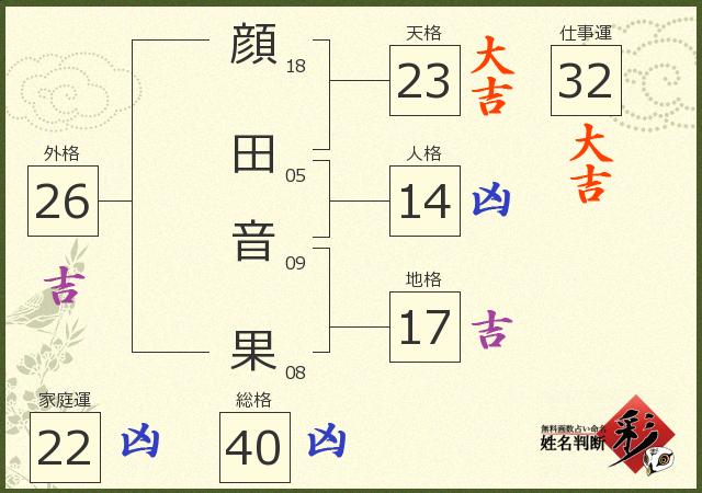 診断結果画像