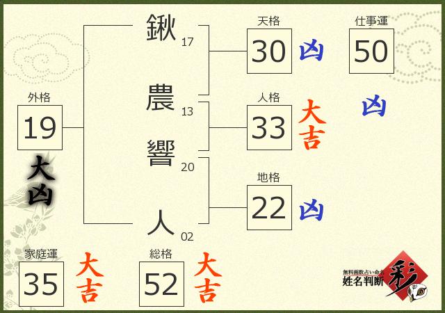 診断結果画像
