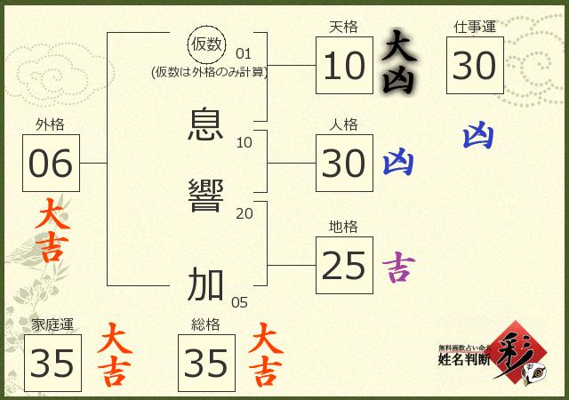 診断結果画像