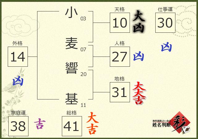 診断結果画像