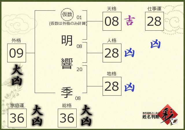 診断結果画像