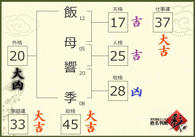 診断結果画像