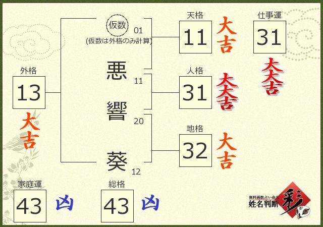 診断結果画像