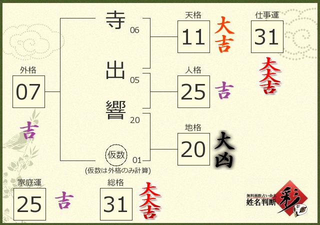 診断結果画像