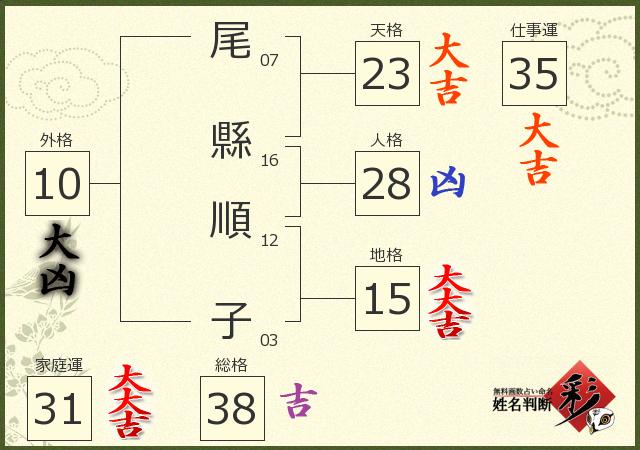 診断結果画像