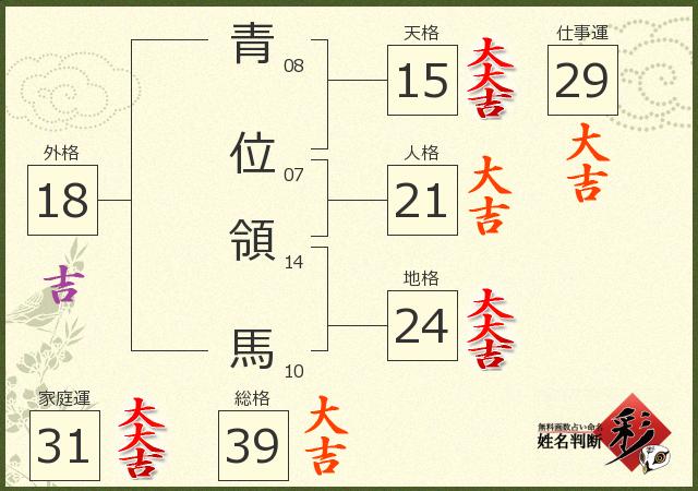 診断結果画像