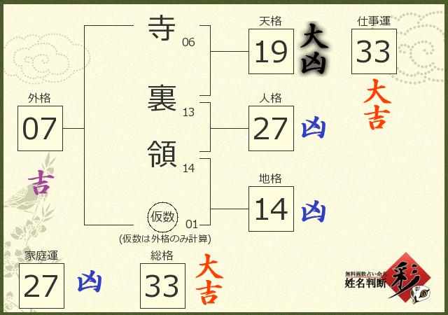 診断結果画像