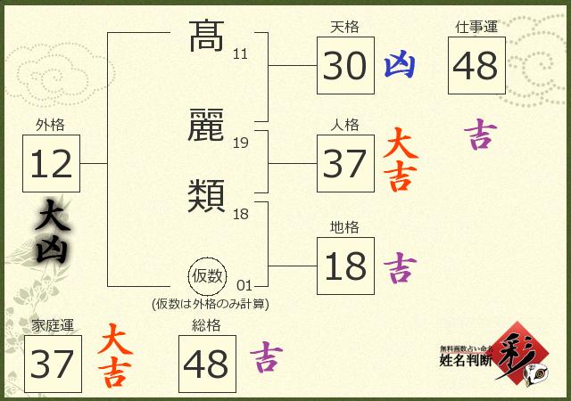 診断結果画像