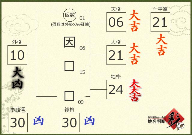 診断結果画像