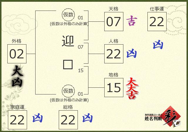 診断結果画像