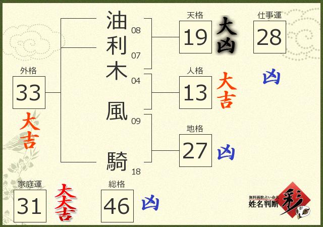 診断結果画像