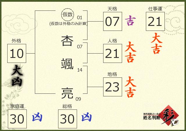 診断結果画像