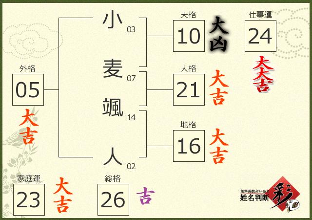 診断結果画像