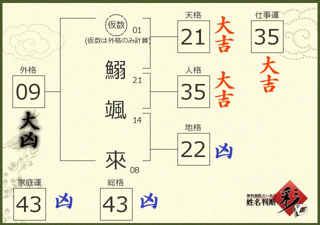 診断結果画像