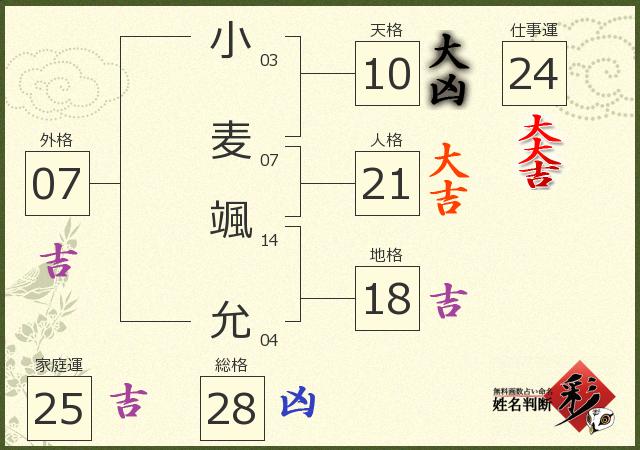 診断結果画像