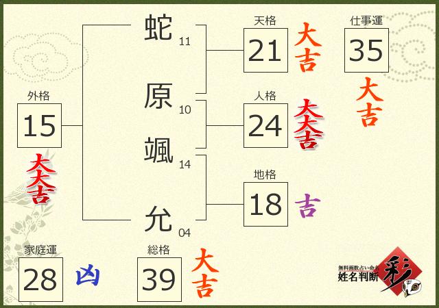 診断結果画像