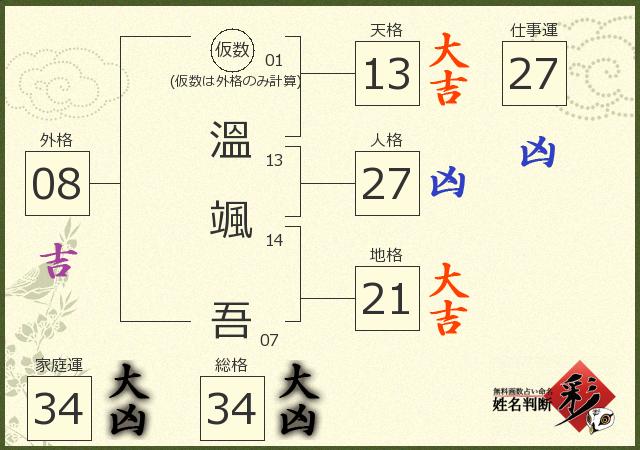 診断結果画像