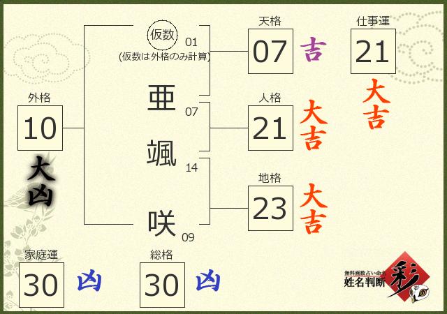 診断結果画像