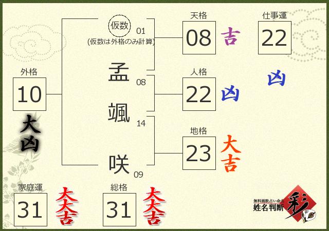 診断結果画像