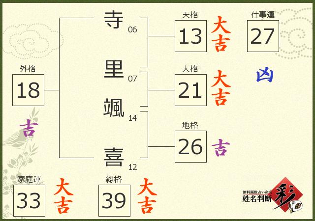 診断結果画像