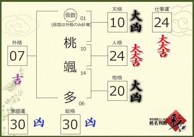 診断結果画像