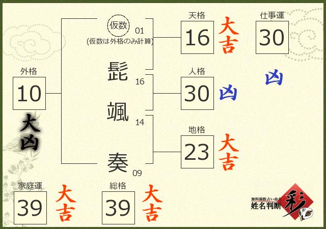 診断結果画像