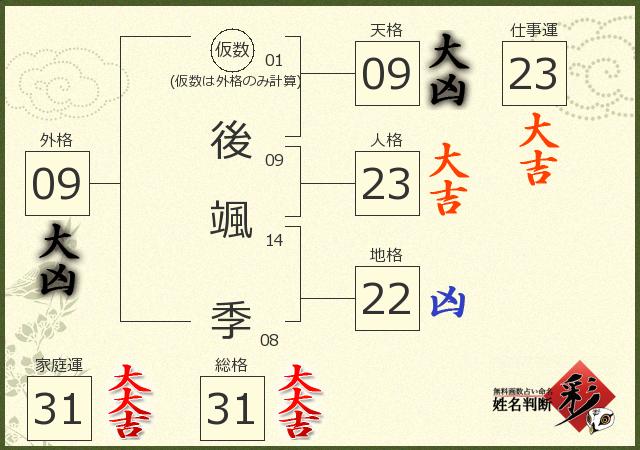 診断結果画像