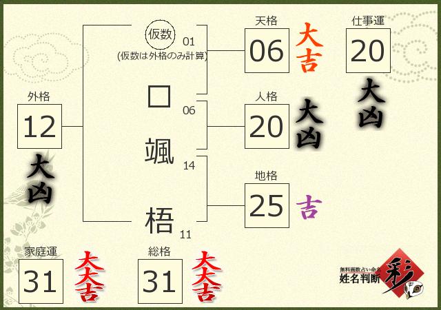 診断結果画像
