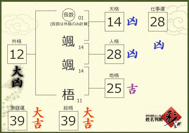 診断結果画像
