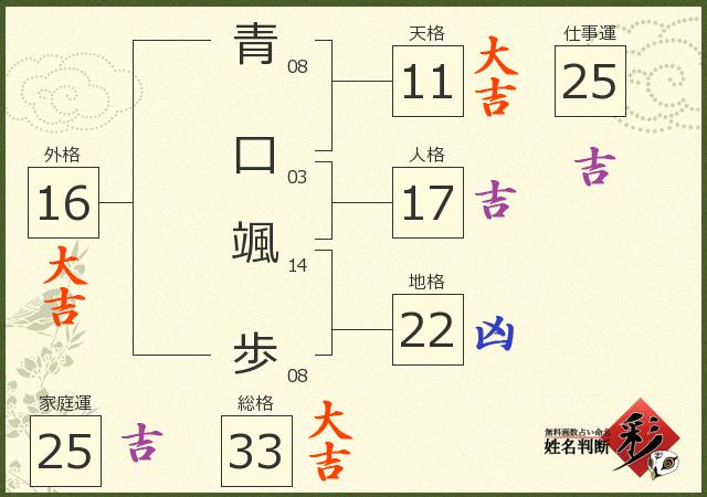 診断結果画像