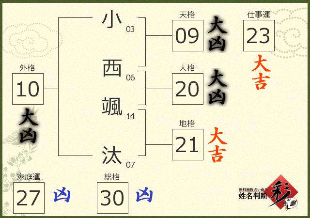 診断結果画像