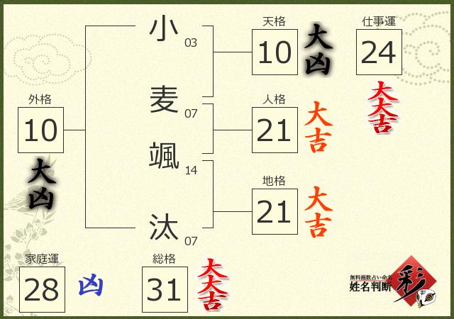 診断結果画像