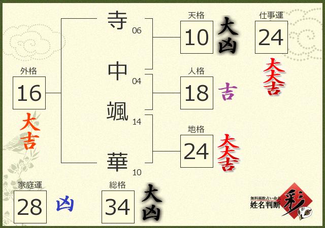 診断結果画像