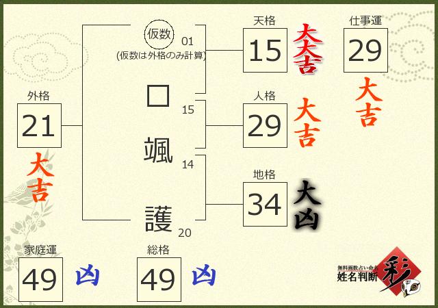 診断結果画像