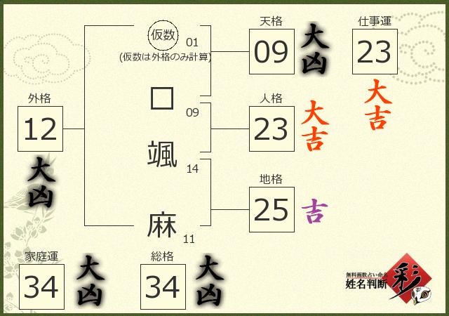 診断結果画像