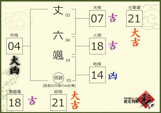 診断結果画像